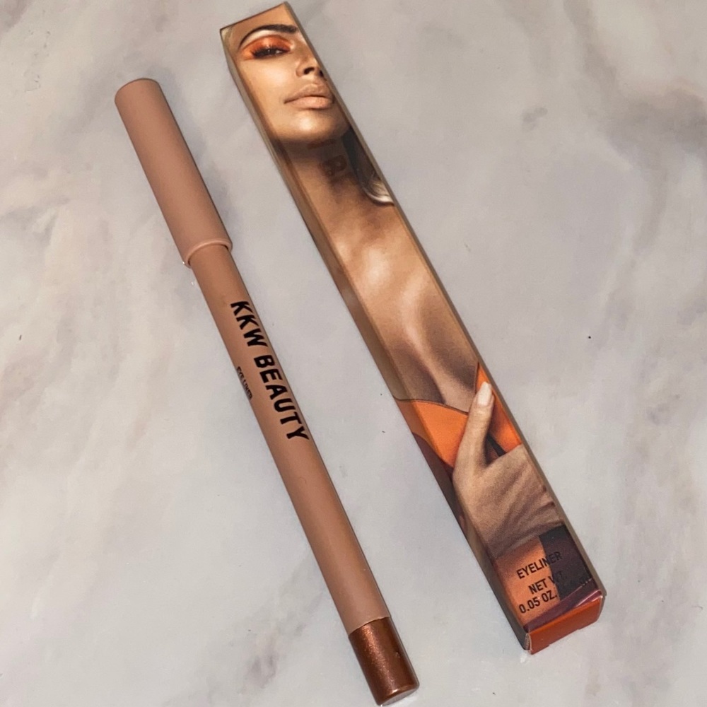 Brand new limited edition KKW eyeliner. In Copper